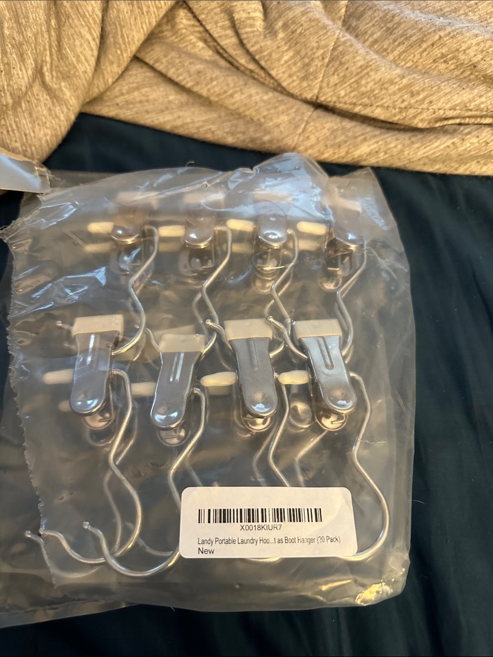 Heavy-Duty Silver Metal Clip Hangers for Closet & Laundry (10 Pack)